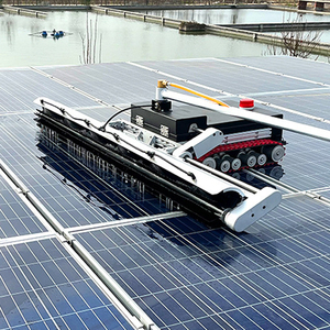 Robot de Limpieza de Paneles Solares Personalizado, Tipo Cepillo con Orugas, Equipo de Mantenimiento Automático para Limpieza Fotovoltaica - Product Image 1