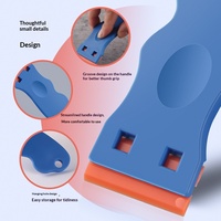 YINXIN YX202603221 Grattoir Décolleur d'Adhésif en Plastique Multifonctionnel pour Nettoyage de Film Automobile avec Raclette et Poignée