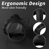 Anneau de pénis en silicone extensible, anneau de pénis souple et élastique pour un soutien et un confort améliorés, jouets sexuels pour hommes et couples
