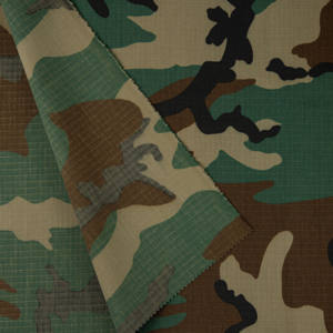 टीआरट्स टी/सी 65/35 एंटी-टेयरिंग वुडलैंड कैमोफ्लैज के लिए बुना हुआ कपड़े वाटरप्रूफ - Product Image 5