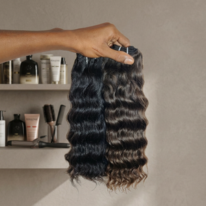 Paquetes indios de templo natural Remy 100%, sin procesamiento químico, extensiones de cabello humano ondulado de color negro ondulado - Product Image 1