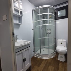 Maison conteneur préfabriquée, mobile, pliable et extensible de 40 pieds et deux pièces à vendre - Product Image 5
