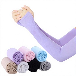 SPARKWELL INDUSTRIES Anti-Uv <b>Compression</b> <b>Arm</b> <b>Sleeves</b> Spandex Polyester Unisex Seamless Plain Dyed Breathable Cooling Custom Logo - Product Image 1
