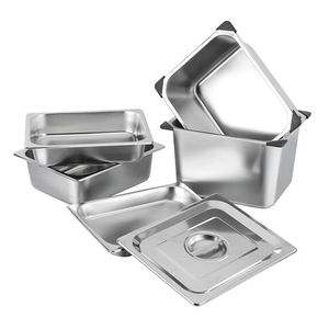 Gastronorm-Suministros de acero inoxidable para hoteles y restaurantes, contenedor de alimentos Gn Pan, precio de fábrica - Product Image 4