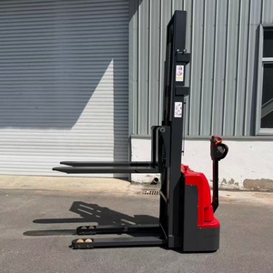 Apilador de Palés Eléctrico, Elevador de Palés de 1000 kg, 1500 kg, 2000 kg, Apilador Semieléctrico, Precio de Apilador Eléctrico Walkie - Product Image 1