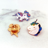 Broche en forme de tête de cheval, série Pégase, motif goutte d'huile, bijoux de corsage, thème ange, fabrication originale en gros