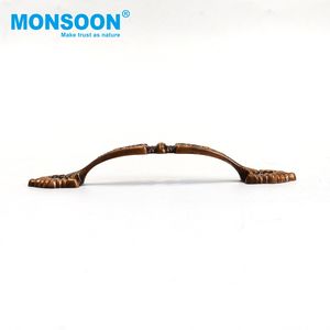 Poignée de porte classique en alliage de zinc pour meubles, 96 mm, 128 mm, pour chambre, commode, armoire, cuisine - Product Image 2