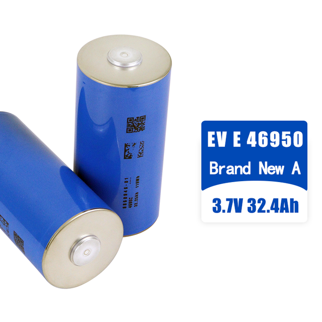 Brand New E V E 46950 3.66V 3.7V 32Ah 31.9Ah Cylindrical Lithium Battery Cell NCM Rechargeable DIY Manufacturer
