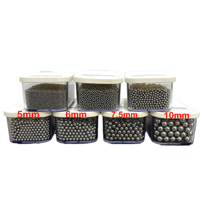 Tirachinas, Munición de Tirachinas con Rodamientos de Bolas de Acero de Precisión de 1/4 de Pulgada y 6,35 mm - Product Image 4