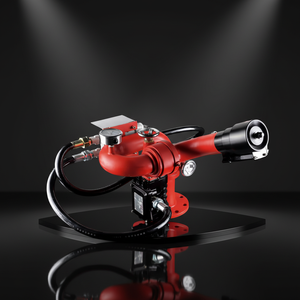 ปืนฉีดน้ำดับเพลิงแบบพกพา ทนทาน ยืดหยุ่น ควบคุมระยะไกล โครงสร้างเหล็กกล้าคาร์บอน อุปกรณ์เสริมสำหรับดับเพลิง - Product Image 4