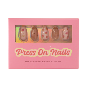 Stampa su Manicure all'ingrosso di lusso unghie finte Private Label francese punta venditore scatola di imballaggio naturale delicata e confortevole - Product Image 1