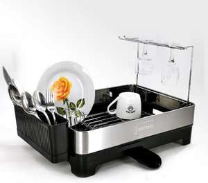 Organizador <span class=keywords><strong>de</strong></span> almacenamiento, <span class=keywords><strong>escurridor</strong></span> <span class=keywords><strong>de</strong></span> <span class=keywords><strong>platos</strong></span> <span class=keywords><strong>de</strong></span> cocina <span class=keywords><strong>colgante</strong></span> <span class=keywords><strong>de</strong></span> Metal <span class=keywords><strong>de</strong></span> doble nivel - Product Image 6