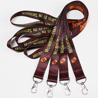Correas Personalizadas con Logotipo Impreso de Keepfly Gift Factory, Correas de Cuello con Sublimación a Todo Color para Tarjetas de Identificación