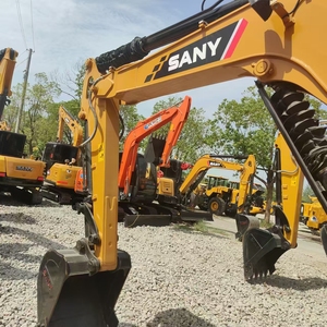 Excelente Excavadora Sany60 Usada, Modelo 2022, Maquinaria Pesada para Construcción, Motor, Bomba de Engranajes, Pocas Horas de Uso, Peso Operativo de 6000 kg - Product Image 2