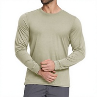 Hauts de sport respirants et anti-humidité en polaire doux pour la peau, à manches longues, pour hommes et femmes adultes, idéaux pour le fitness et les activités de plein air.