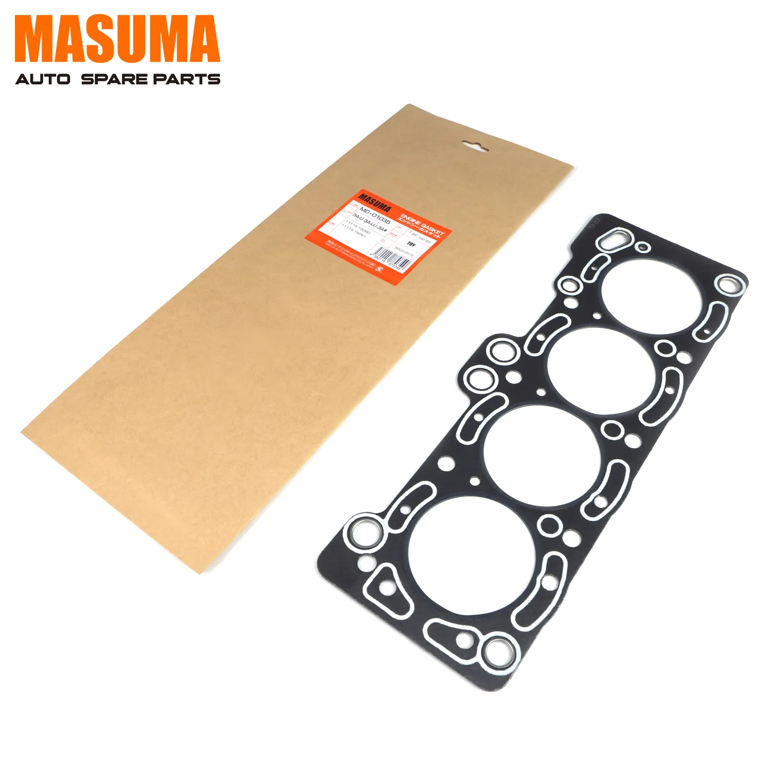 MD-01035 MASUMAスペアパーツ1.60mmシリンダーヘッドガスケットシートDY3W ZJ-VE 11115-15061 VCH10W