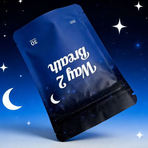 ถุงซิปแบบด้านพิมพ์โลโก้ตามสั่ง บรรจุภัณฑ์อาหาร ซองผง 30 กรัม ถุงเยลลี่กัมมี่ - Product Image 4