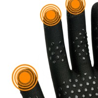 Guantes Antideslizantes de Poliéster con Puntos, Compatibles con Pantallas Táctiles, para Inspección de Calidad