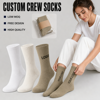 Chaussettes de sport en coton anti-odeur, respirantes, douces et rembourrées, pour hommes et femmes, course à pied, gym, chaussettes personnalisées