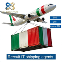 Servicio de Logística de Carga y Transporte Aéreo a Italia, Entrega Puerta a Puerta, Agente de Transporte, Envío de Exportación