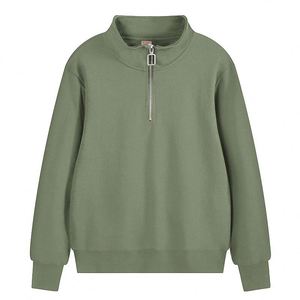 Winter Men's Eco-Friendly Cotton/<b>Bamboo</b> Fiber 370g Woven Zipper-Up Loose Fit Pocket Long Sleeve Silk <b>Screen</b> Streetwear - Product Image 3