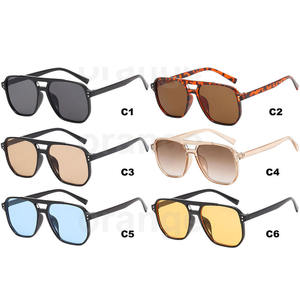 飞行员温州橙色太阳镜廉价时尚运动批发经典女性再生塑料太阳镜定制男士太阳镜 - Product Image 4