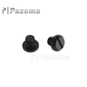 Agujero de espejo retrovisor para motocicleta, tapa de tapón, Tornillos, pernos, rosca para Yamaha MT07, trazador de motocicleta, <span class=keywords><strong>CB1000R</strong></span>, 1, 2 unidades - Product Image 4