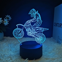 Projecteur de dessin animé, veilleuse, télécommande, commande tactile, portable, luminosité réglable, décoration de chambre à coucher