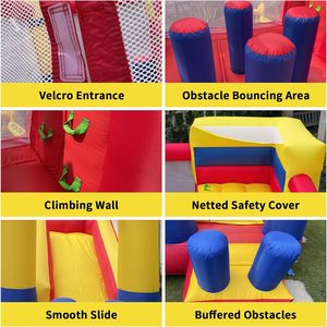 23ft Slide Château Gonflable Bloc Gonflable Slide Bouncing House Cubes Block Château Gonflable Toboggan pour Enfants à Vendre - Product Image 5