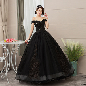 S1012F 2025 Nuevo Vestido de Noche Largo hasta el Suelo para Reunión Anual, Talla Grande para Mujer, Material de Chifón y Cachemira - Product Image 6