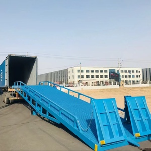 <span class=keywords><strong>10t</strong></span> sân di động đoạn đường nối di động container tải cầu thiết bị với bánh xe - Product Image 3