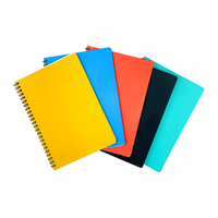 Carnet d'exercices à couverture rigide en papier artistique personnalisé imperméable, reliure spirale, journal, carnet à spirales A4 A5 pour étudiants