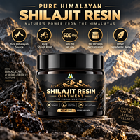 Résine de Shilajit à haute puissance pour l'endurance et le renforcement musculaire, 60% d'acide fulvique, oligo-éléments, 30G 50G, résine de Shilajit himalayenne pure