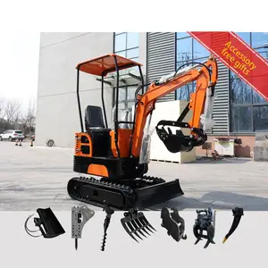 Bán chạy nhất Trung Quốc 1.2 tấn đa chức năng Khai Quật các nhà sản xuất nhỏ Digger trên bán Mini Máy xúc