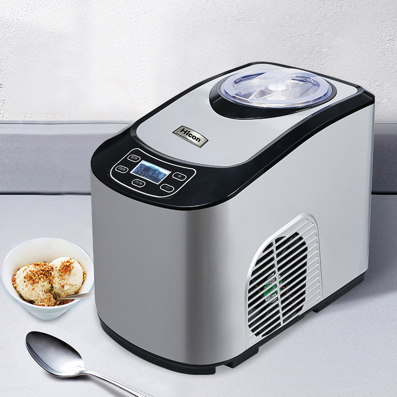 ポータブル家庭用アイスクリームマシンICM-15Aフルオートソフト