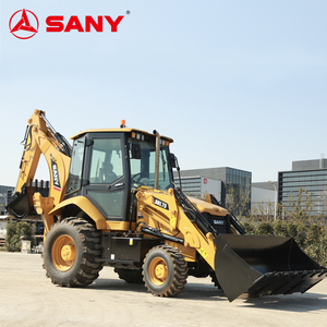 SANY Retroexcavadora Excavadora Capacidad del cucharón del cargador 1,0 M3 Tractor con cargador y retroexcavadora - Product Image 3