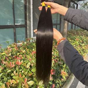 Venta al por mayor de extensiones de cabello a granel Raw 10a 12a Paquetes de tejido de cabello humano con ondas de agua frontales Paquetes de cabello con cierre - Product Image 2