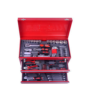 工厂OEM <span class=keywords><strong>2</strong></span>抽屉103 pcs中国蛋糕装饰用品套件皮革工艺手工工具套件工具套装 - Product Image 1