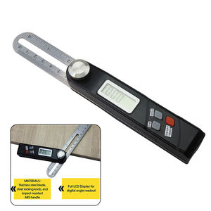 स्टेनलेस स्टील डिजिटल चांदा गेज टी बेवल 360 डिग्री इलेक्ट्रॉनिक स्तर डिजिटल कोण खोजक चांदा मापने उपकरण - Product Image 2