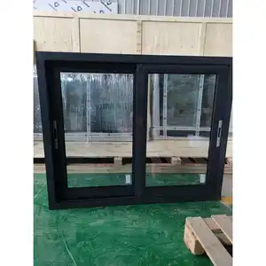 현대 디자인 사용자 정의 알루미늄 창 멀티 트랙 스크린 슬라이딩 유리 창 에너지 효율적인 알루미늄 슬라이딩 창