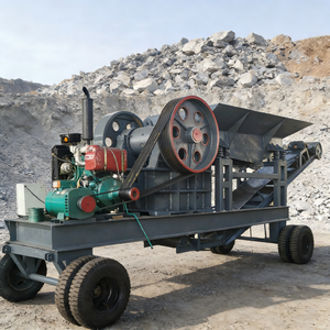 Nueva Trituradora de Mandíbulas Móvil Diésel PE400X600 con Motor y Rodamientos, Certificación CE, Alta Capacidad 25t/h <span class=keywords><strong>para</strong></span> Trituración de <span class=keywords><strong>Piedra</strong></span> - Product Image 2