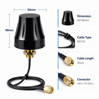 FEIYIXUN FYX-CELL-COMBO-157542 GPS extérieur 4G LTE WiFi Combo 1575.42MHz 5dBi Gain Polarisation verticale RG174 RP- 50cm