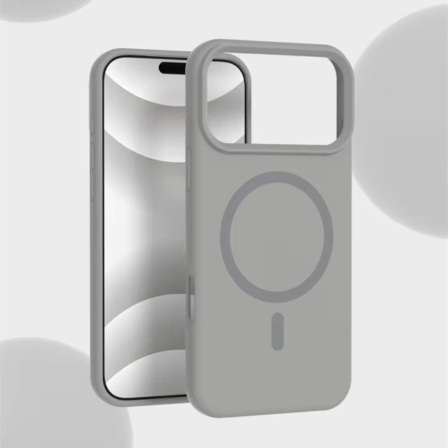 Hot Sale Strong Magnetic Phone Case for Apple iPhone 17 Pro Max/17Air 16 Good Quality Liquid Silicone Anti-Drop Shockproof Cover