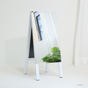 Quảng cáo hiển thị ngoài trời thép không gỉ a-khung vỉa hè dấu hiệu đứng nhân đôi một khung bảng hiệu cho cửa hàng cửa hàng - Product Image 3