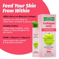 OEM ODM Radiant Skin Boost Collagen Jelly, Acide Hyaluronique, Complément Alimentaire Quotidien pour la Beauté Buccale, Gelée de Collagène pour un Teint Radieux