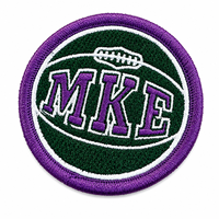 Vente chaude personnalisé 2D 3D thermocollant vêtements broderie Patch personnalisé brodé Logo patchs pour chapeau vêtements principalement en tissu