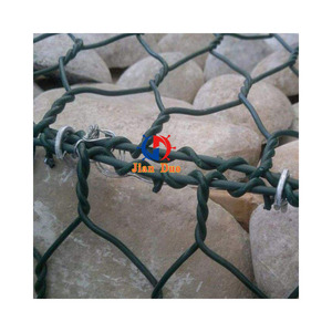 Keranjang Gabion 2.7MM Hot Dip galvanis 8x10cm, keranjang penahan Dinding Sungai - Product Image 4