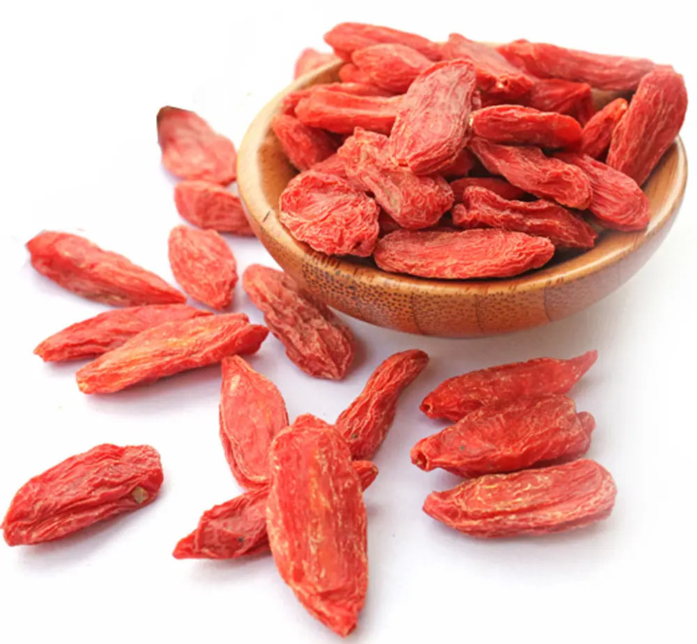 Hot selling high quality organic red goji berries dried chinese red wolfberry