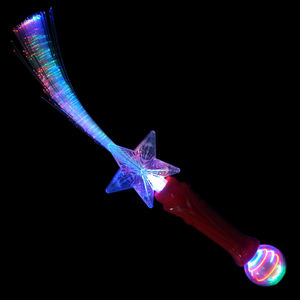 Новинка 2025: Волшебная оптоволоконная палочка-шар Star <span class=keywords><strong>Fiber</strong></span> <span class=keywords><strong>Optic</strong></span> Spinning <span class=keywords><strong>Wand</strong></span> с подсветкой - Product Image 1