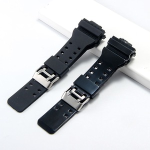 Bracelet de montre de haute qualité pour <span class=keywords><strong>DW</strong></span> <span class=keywords><strong>6900</strong></span> 5600 9052, bracelet de montre en TPU souple, remplacement, vente en gros directe d'usine - Product Image 2